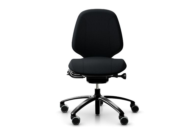 RH Mereo 200 bureaustoel 8112 zwart grijs Select Zwart 60999