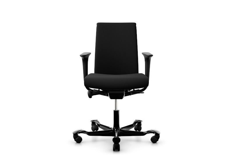 HåG Creed 6003 Extreme Zwart EXR009 bureaustoel armleuningen