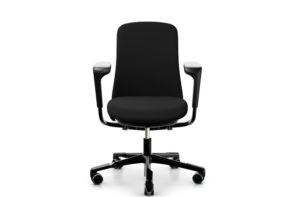 HÅG SoFi 7200 bureaustoel Xtreme Zwart EXR009 zwart onderstel armleuningen