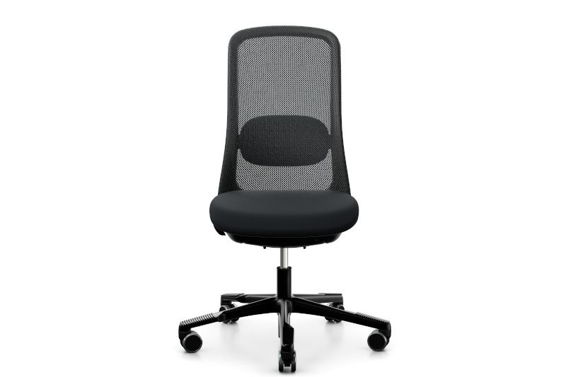HÅG SoFi 7500 bureaustoel Select Black SC60999 Mesh Zwart Kunststof Zwart Metaal Zwart